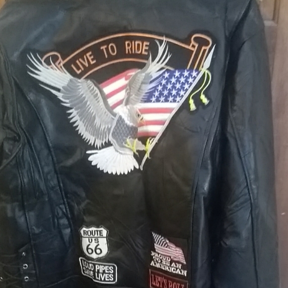 Buffalo leather jacket new with tag - Picture 2 of 5